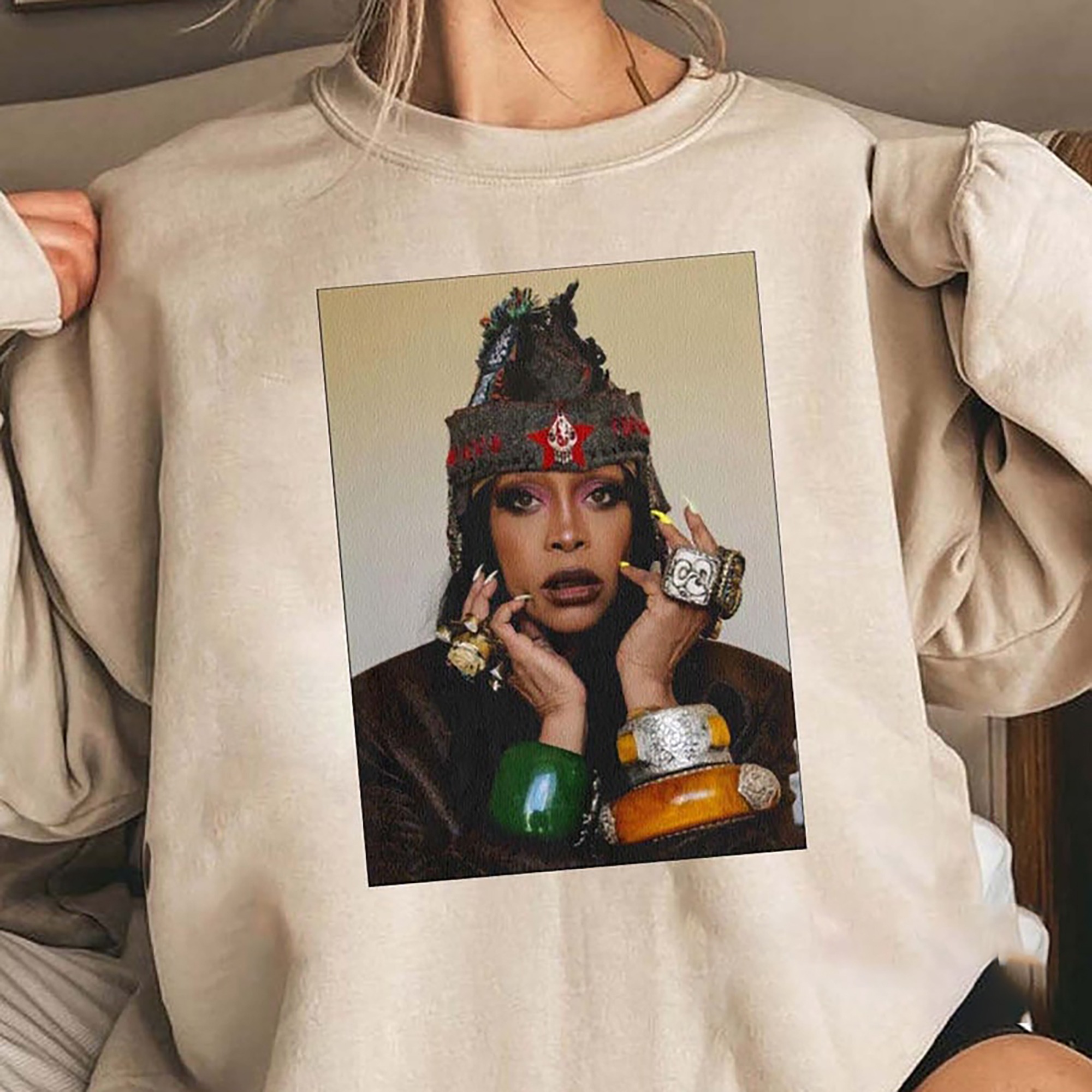 Erykah Badu Singer Shirt, Badu Retro Art T- Shirt, Erykah Badu Shirt, Erykah Badu Tour 