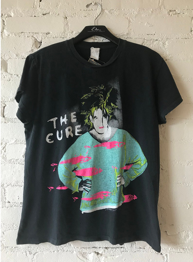 The Cure T-Shirt, Vintage 80S The Cure Love Song T-Shirt