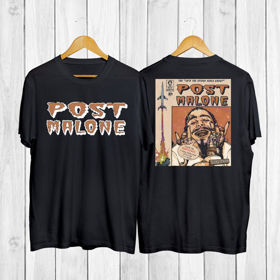 Post Malone TShirt, Vintage Post Malone Shirt, Post Malone 90S Shirt, Post Malone Graphic Tees Hoodie SweatShirt