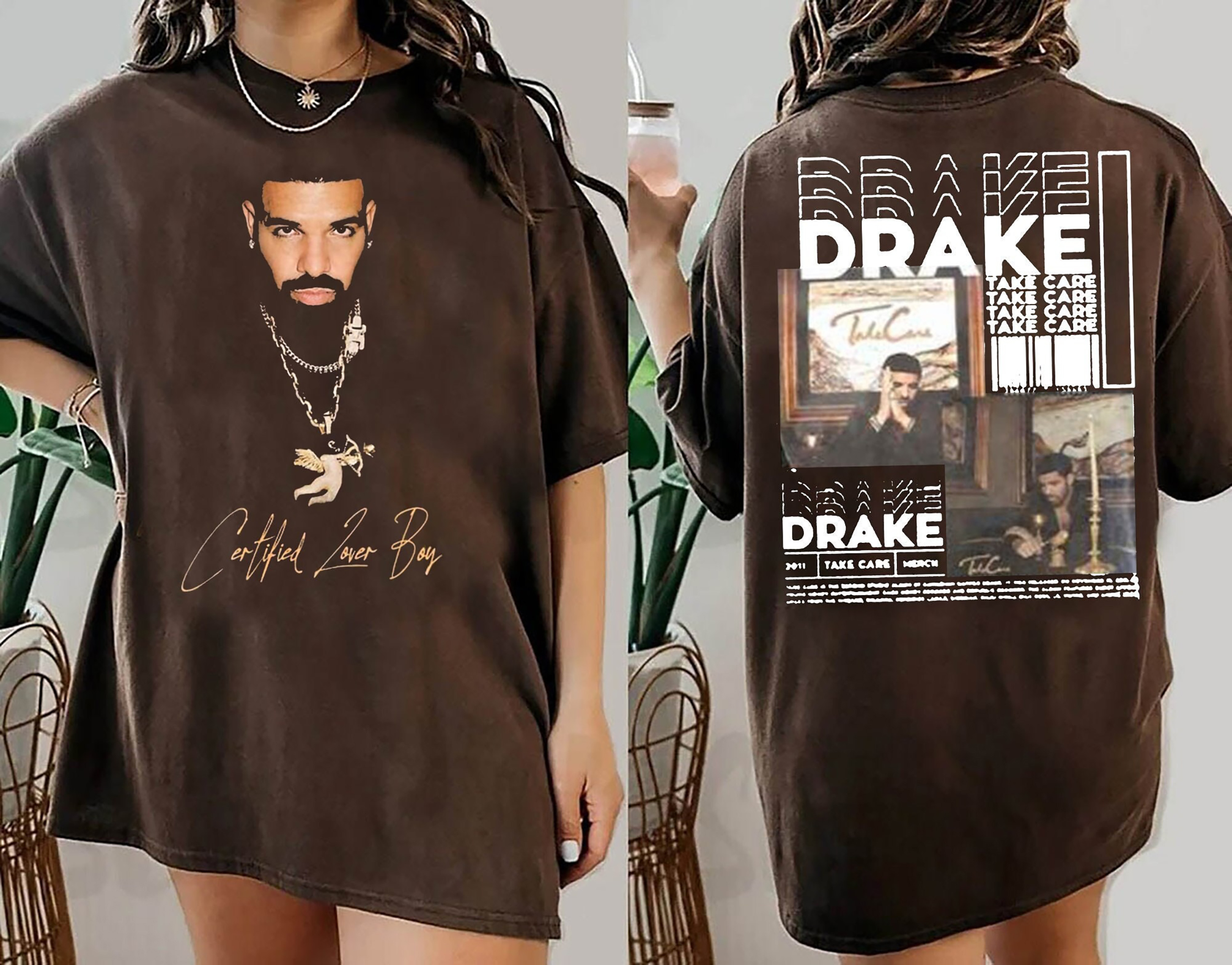 Vintage Drake T-Shirt, Drake Certified Lover Boy Shirt, Drake Rapper Shirt, Drake Tour Shirt, Drake Its All A Blur Tour 