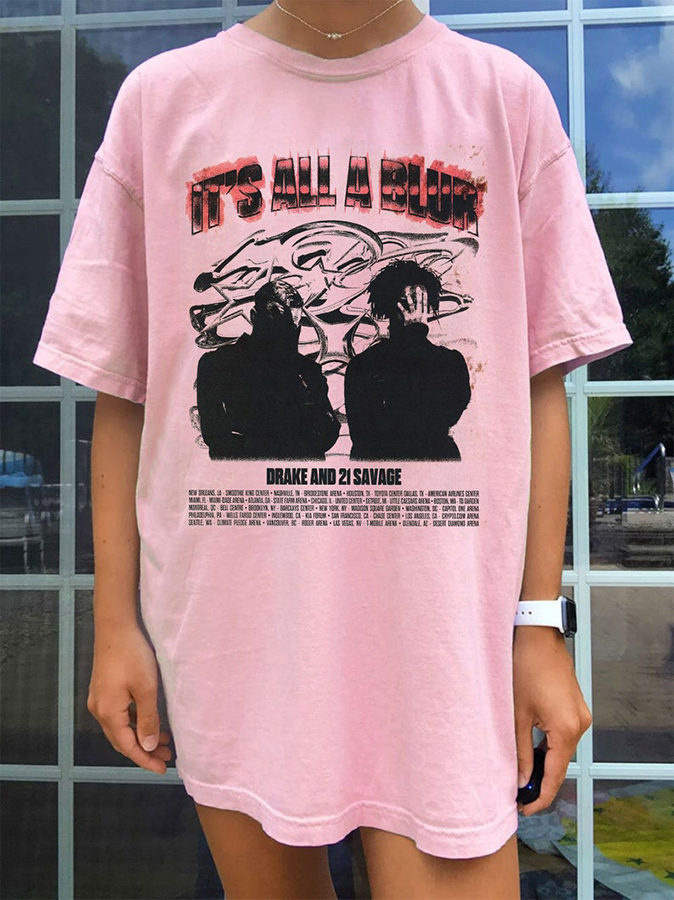 Vintage Drake And 21 Savage Shirt, Drake Merch, Drake TShirt