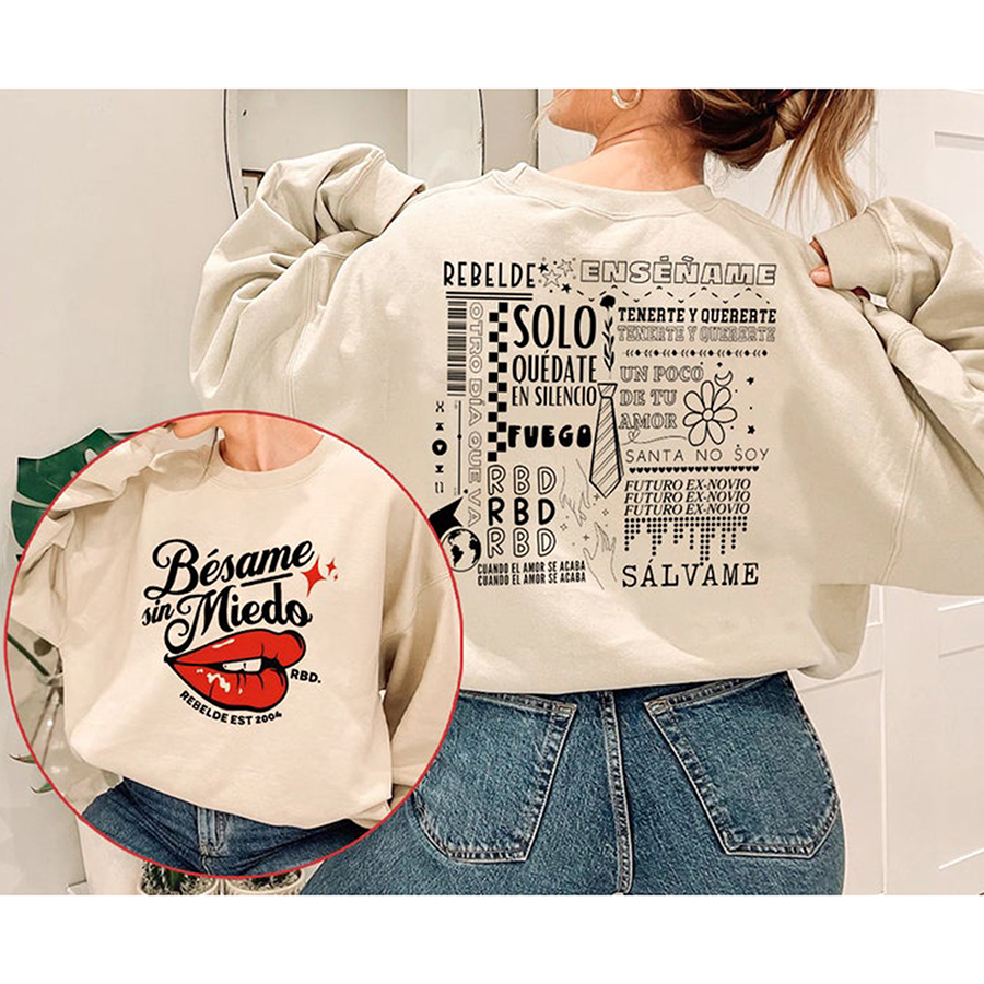 Rbd Touring Merch, Retro Soy Rebelde Tour Shirt, Rebelde Tour Shirt 