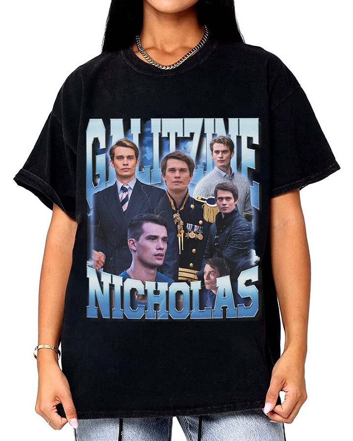 Nicholas Galitzine Vintage Shirt, Nicholas Galitzine Shirt