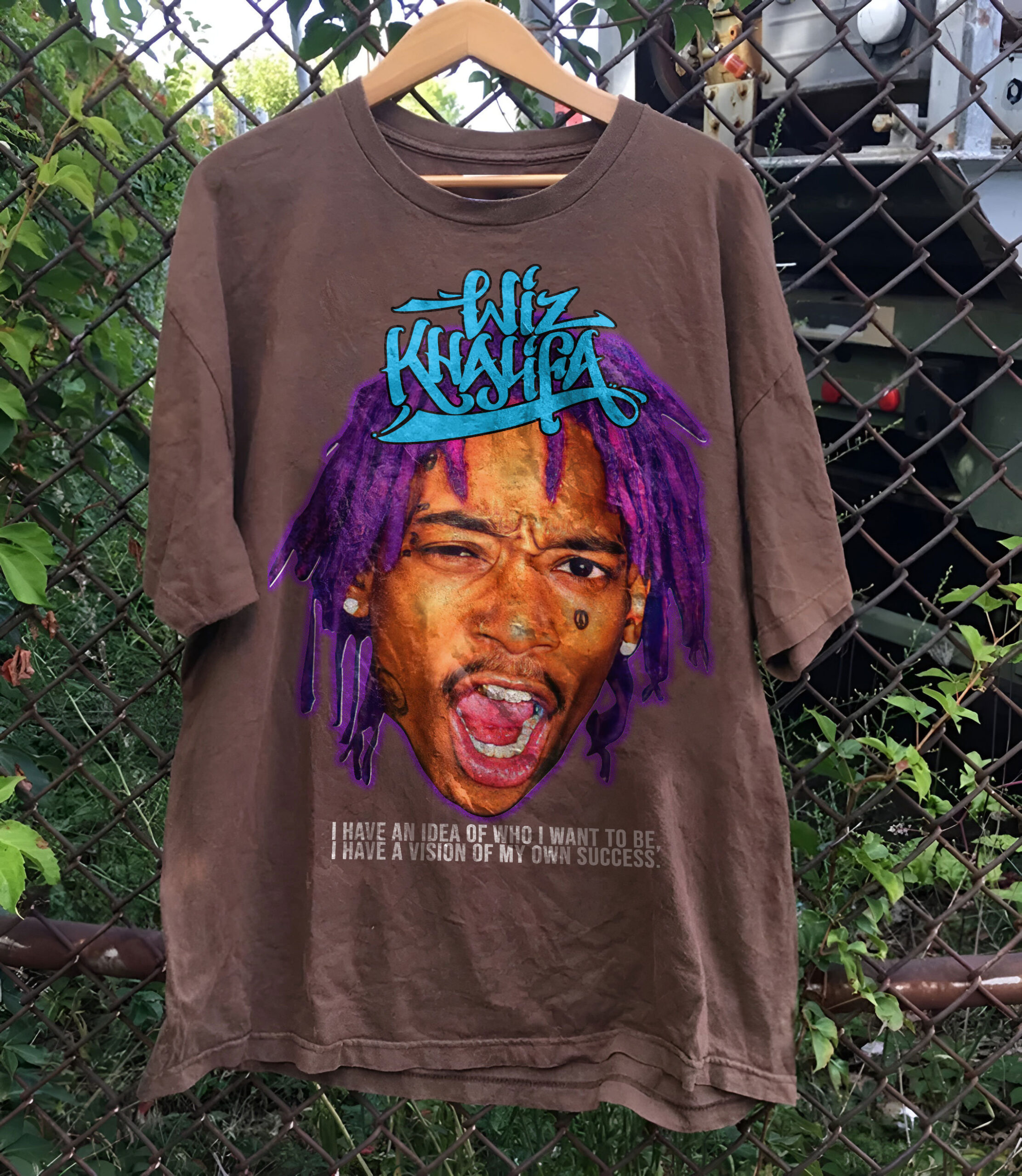 Retro 90S Wiz Khalifa Classic Tee, Vintage Wiz Khalifa Shirt