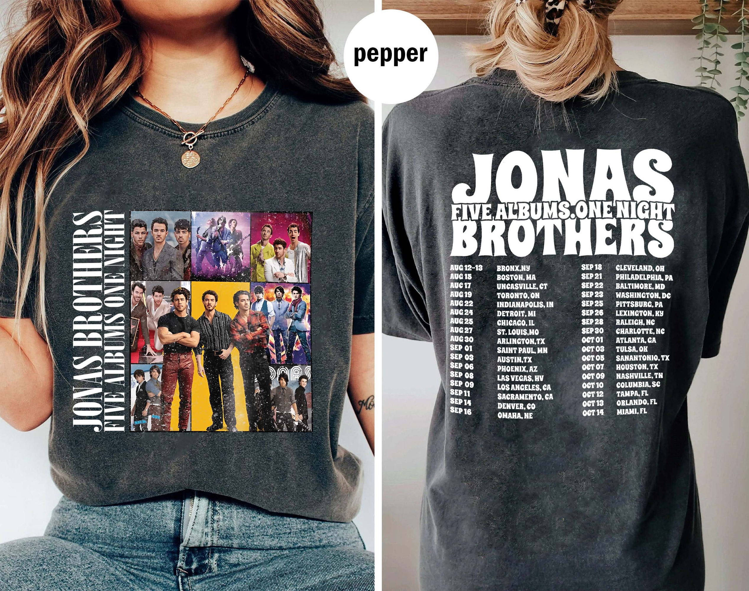 Retro Jonas Brothers Shirt, Joe Jonas Shirt, Nick Jonas, Jonas Brother Merch Gift, The Album Jonas 90S Tee