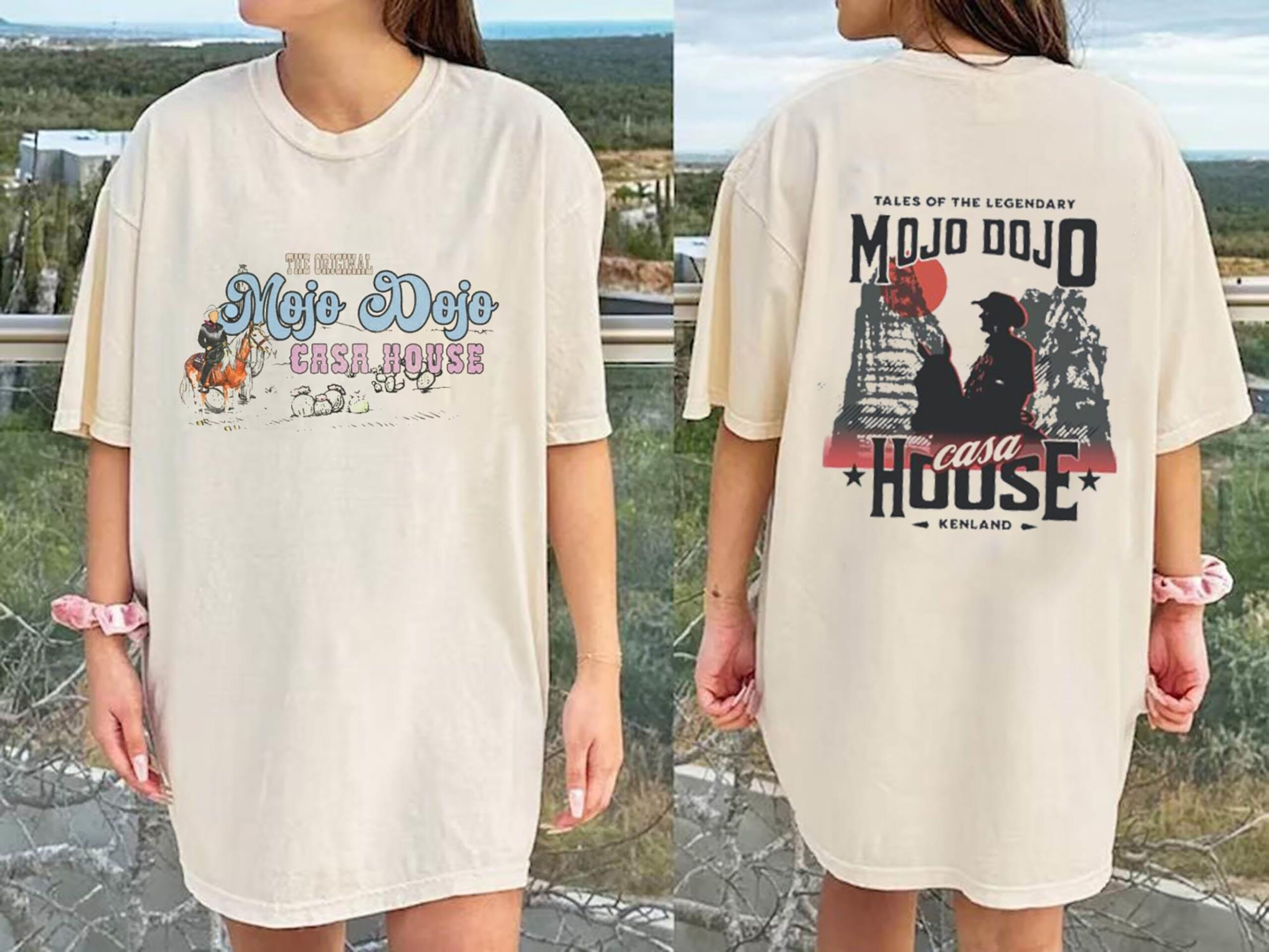 Mojo Dojo Casa House Retro Cowboy Shirt