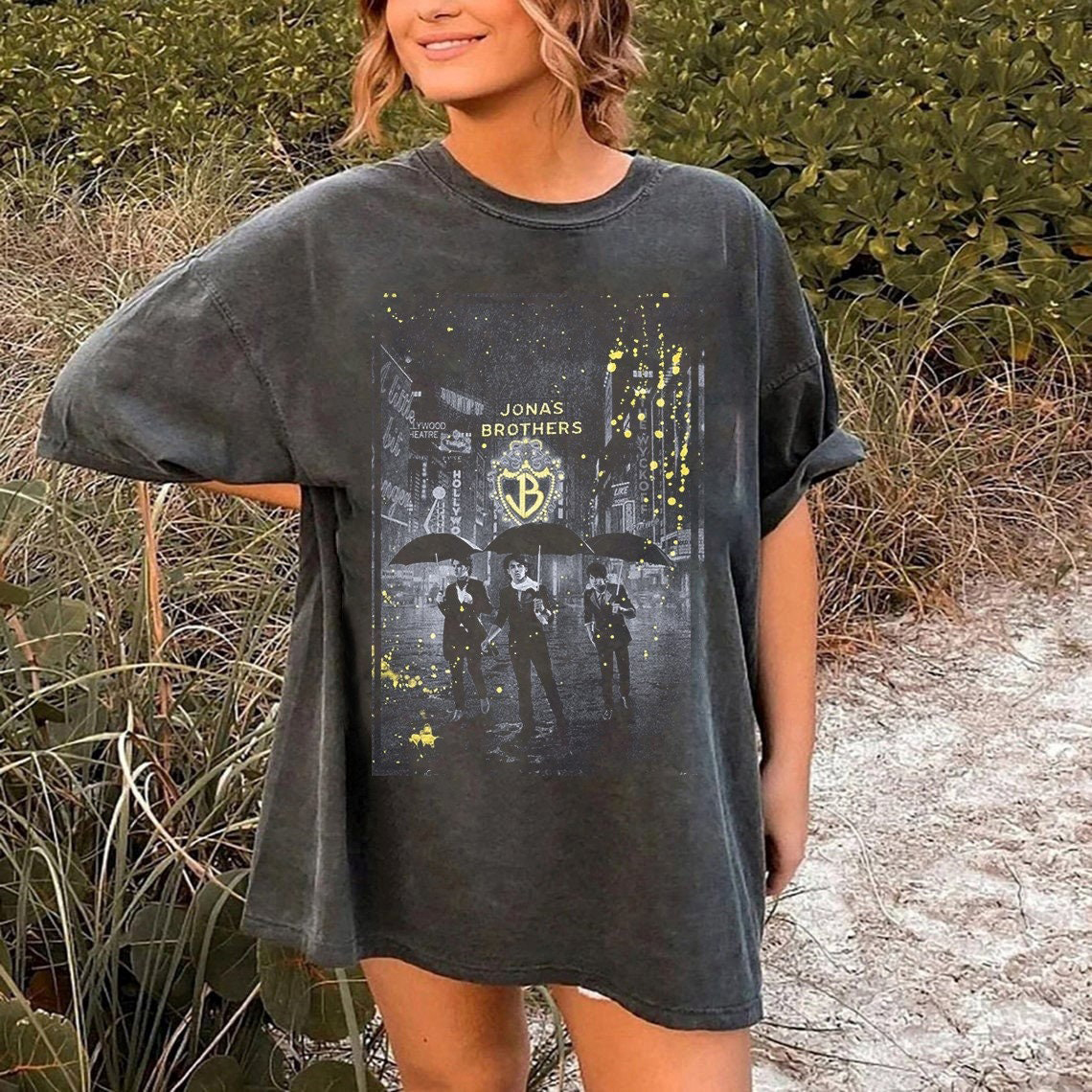Jonas Brothers Vintage Shirt, Jonas Brothers Tour Shirt, Jonas Five Albums One Night Tour Shirt