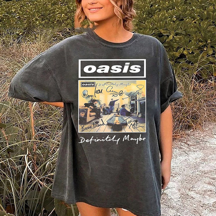 Oasis Shirt Vintage, 90S Oasis Shirt, Oasis Merch, Oasis Tour Shirt