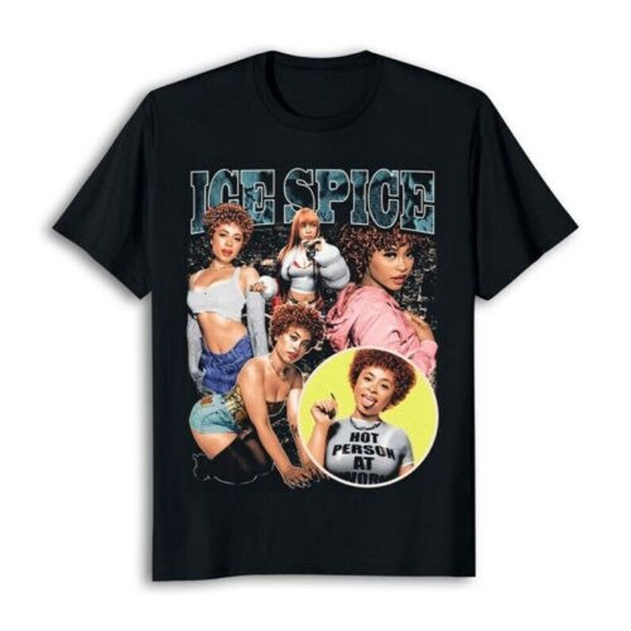 Vintage 90S Ice Spice Rapper T-Shirt, Ice Spice Vintage T-Shirt, Certified Munch Shirt