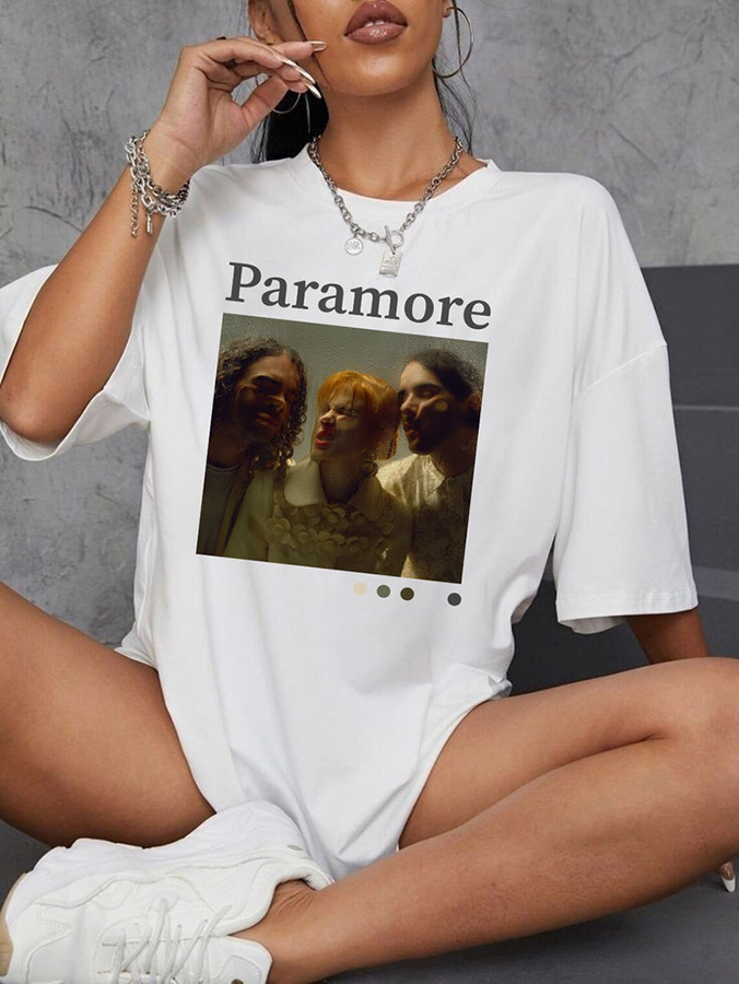 Pramore Graphic TShirt, Pramore Retro Rock Band Shirt, Pramore Shirt, Pramore Tour Shirt