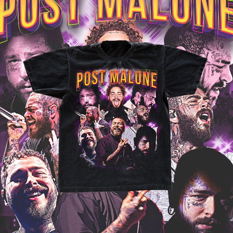 Post Malone Vintage Shirt, Posty Tour Shirt