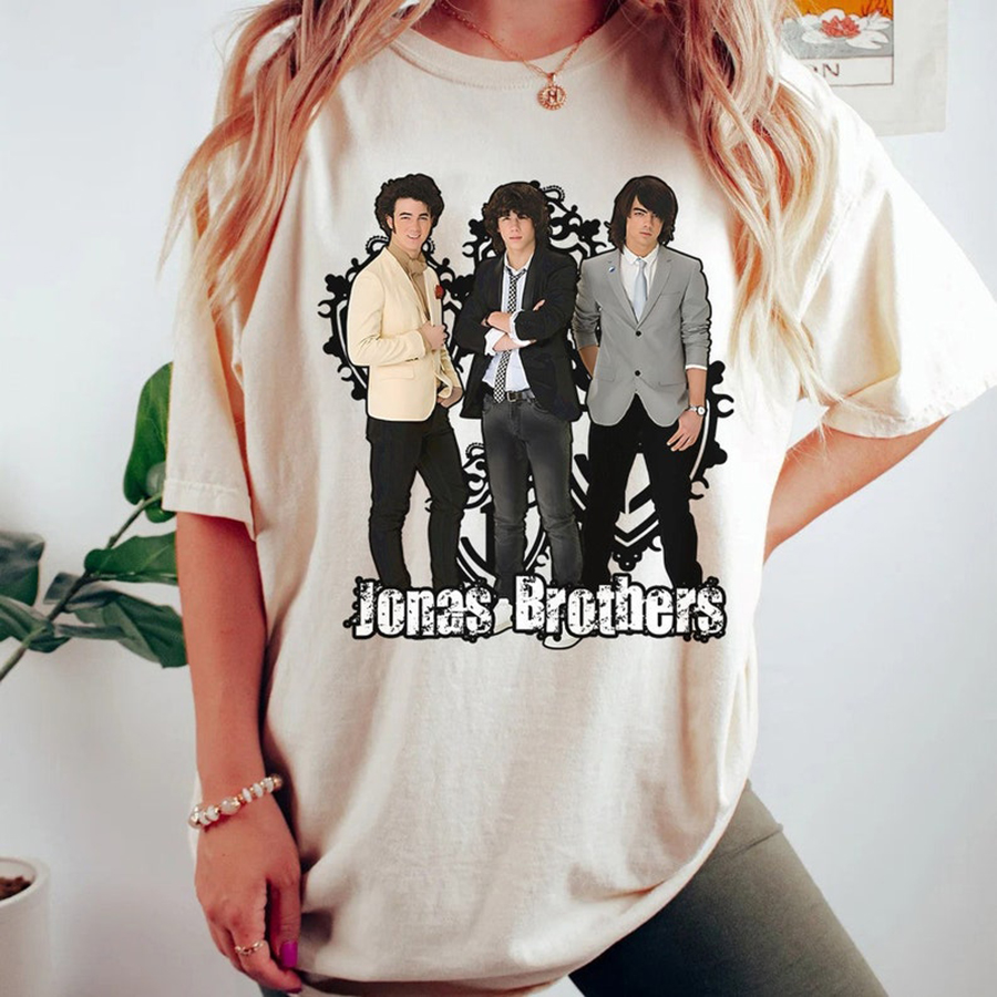 Jonas Brothers Vintage T-Shirt, Jonas Brothers Tour Shirt, Jonas 90S Tee,  Shirt
