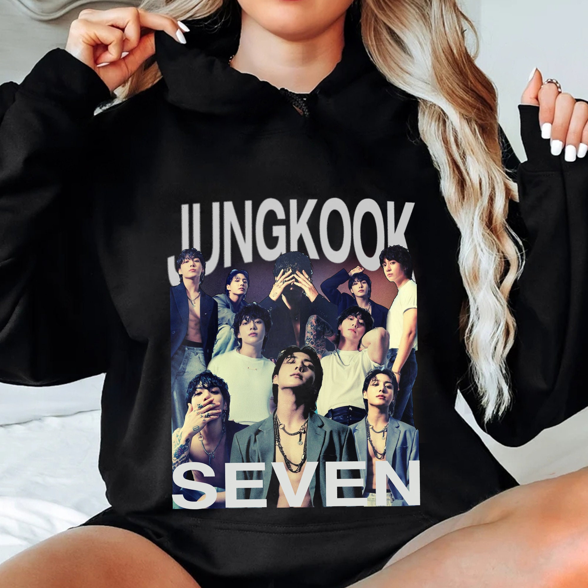 Retro Jungkook Seven Shirt, Vintage Jungkook Seven Shirt, Kpop Jungkook Shirt, Jungkook Seven Single Shirt