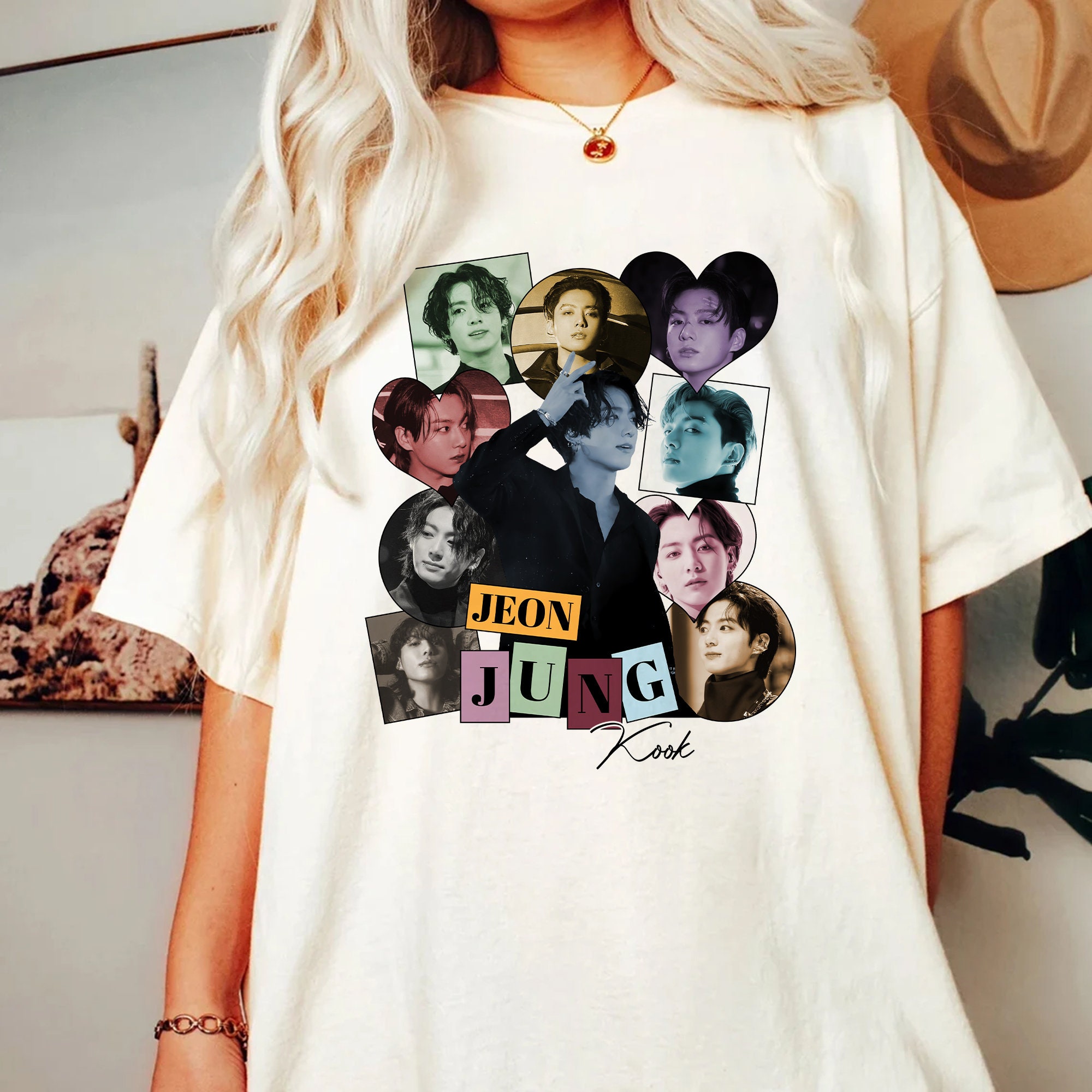 Vintage Jungkook Shirt, Jungkook Retro Shirt, Kpop Jungkook Merch, Bts Jungkook Kpop Shirt, Bangtan Member Shirt