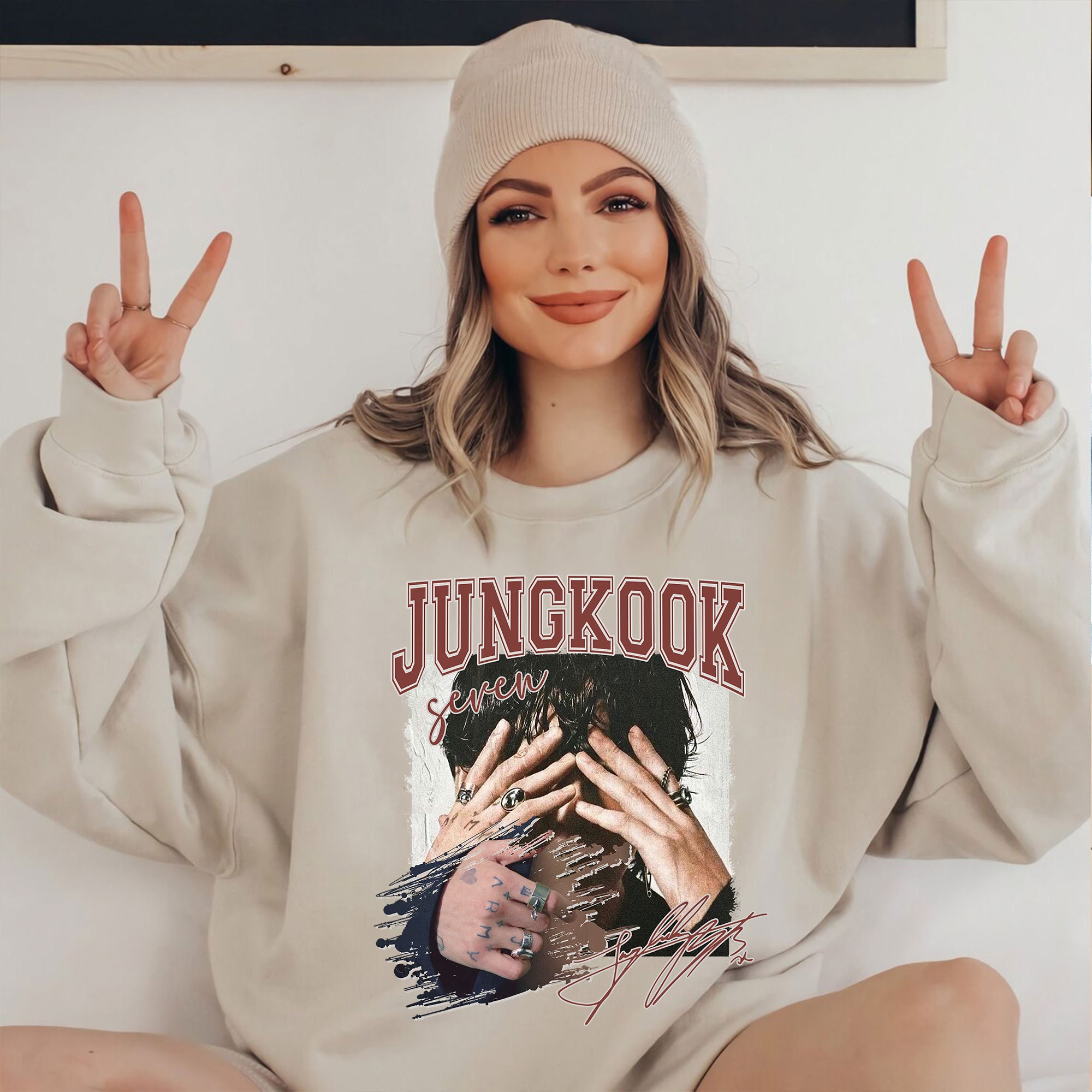Vintage Jungkook Seven Sweatshirt, Bts Jungkook Seven Solo DebuShirt, Jungkookie Sweatshirt, Jungkook Sweatshirt