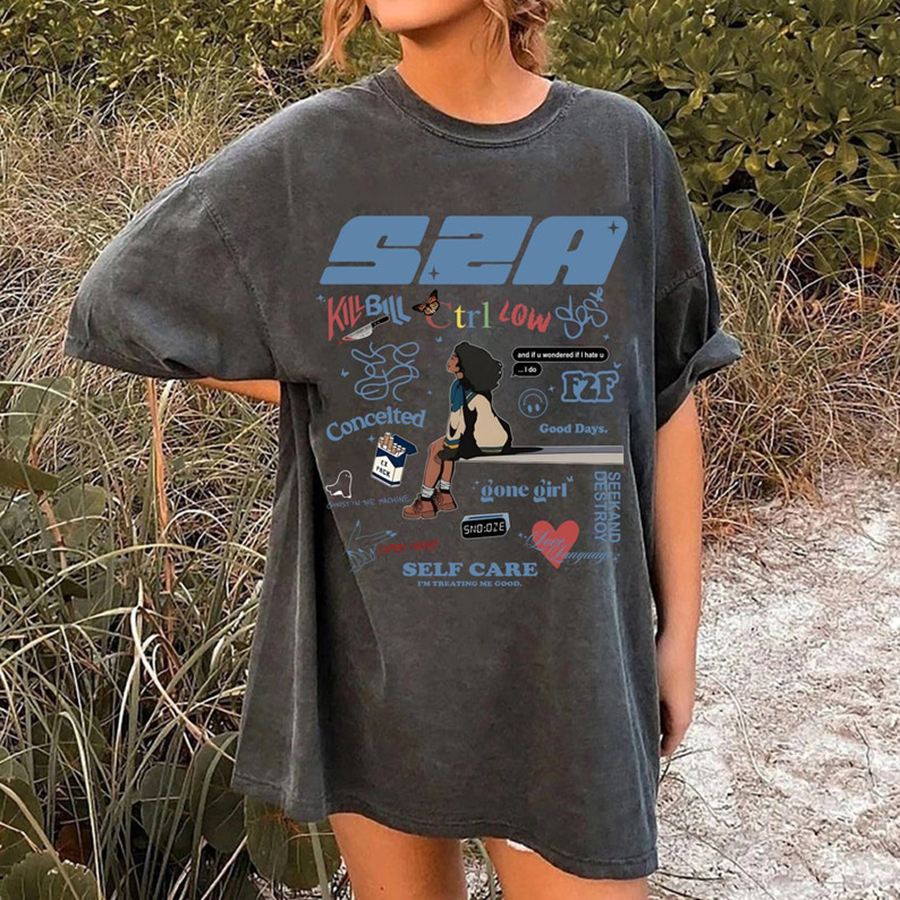 Sza Sos Shirt, Vintage Sza Shirt, Sza Good Days Shirt, Sos Tour Shirt