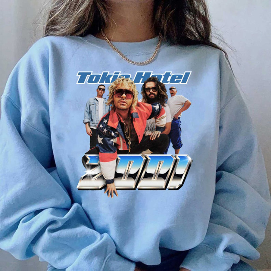 Tokio Hotel T-Shirt, Tokio Hotel Vintage Unisex Sweatshirt, Tokio Hotel Band