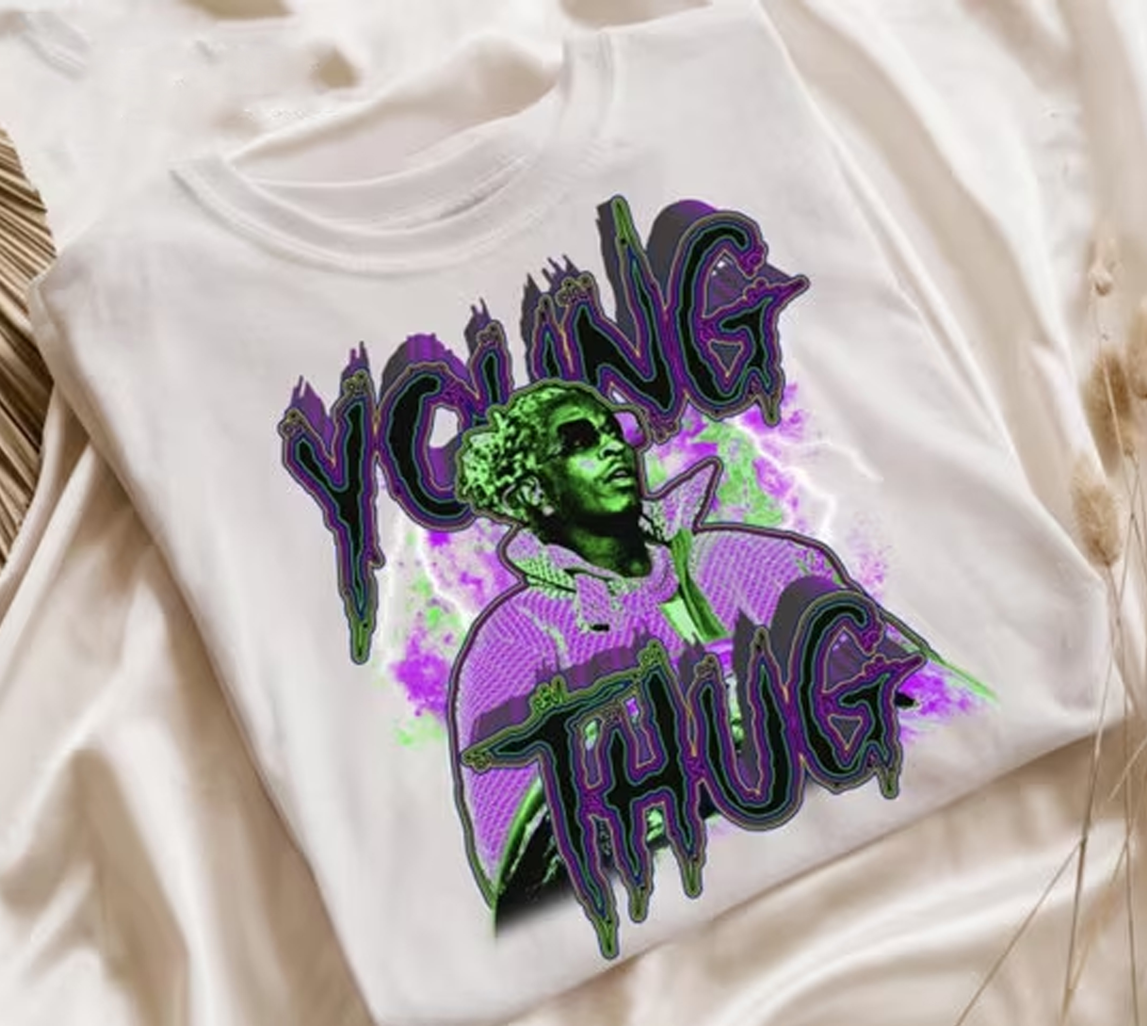 Young Thug TShirt, Free Young Thug TShirt, Young Thug Vintage Bootleg TShirt, Hip Hop Shirt