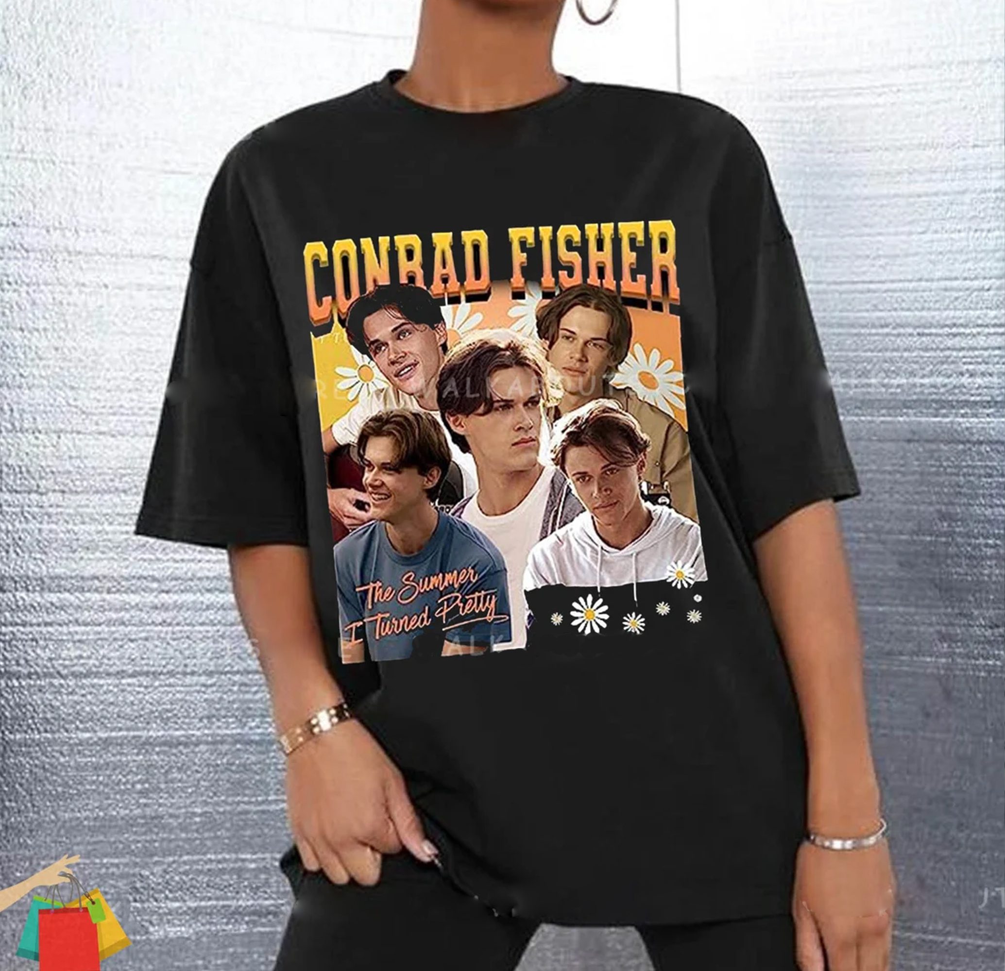 Team Conrad TShirt, Summer I Turned Pretty, Conrad Fisher TShirt, Conrad Graphic Tee, Conrad Daisy Vintage TShirt