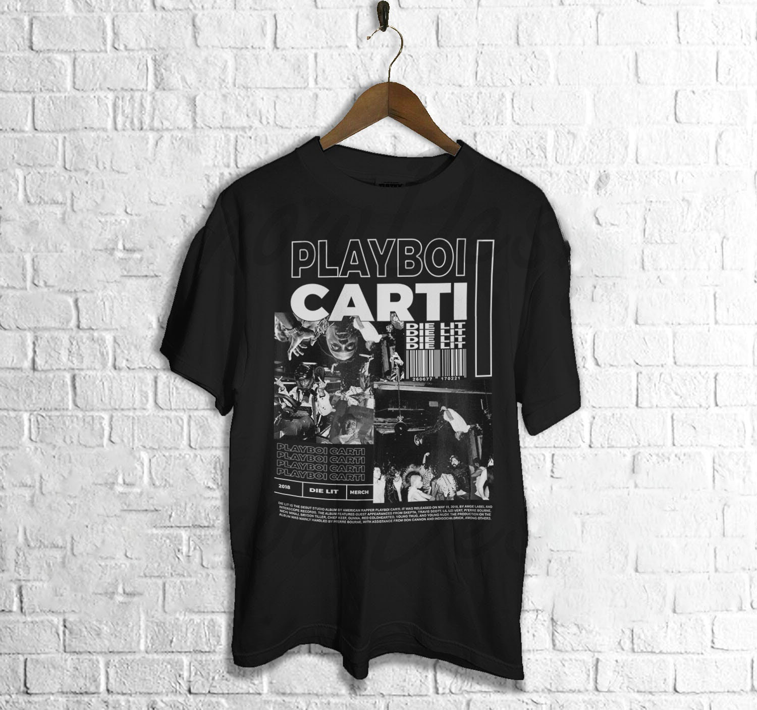 Vintage Playboi Carti Shirt, Playboi Carti-Die LiShirt