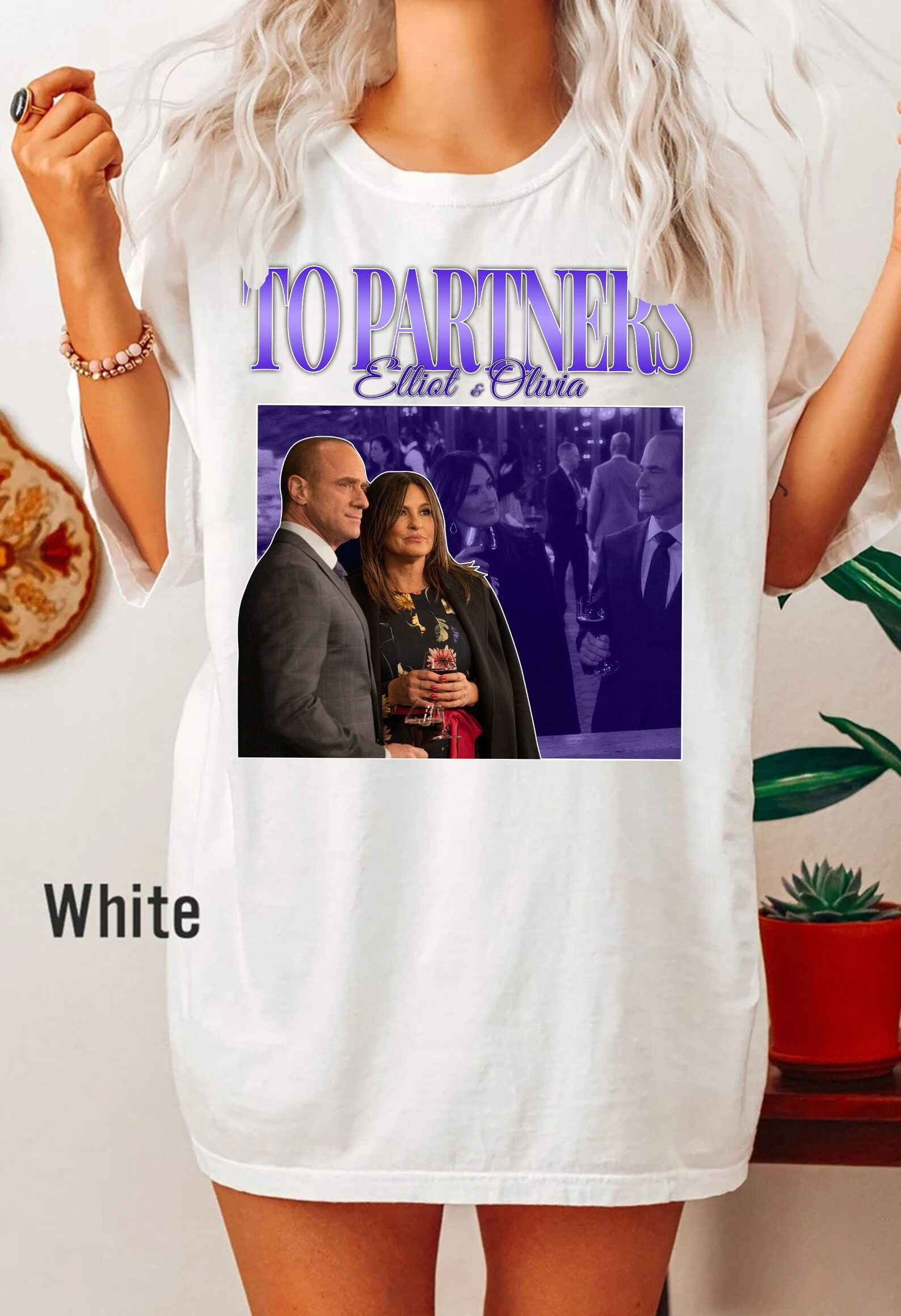 Elliot Stabler X Olivia Benson Retro Vintage 90S Shirt, Law And Order Homage Shirt