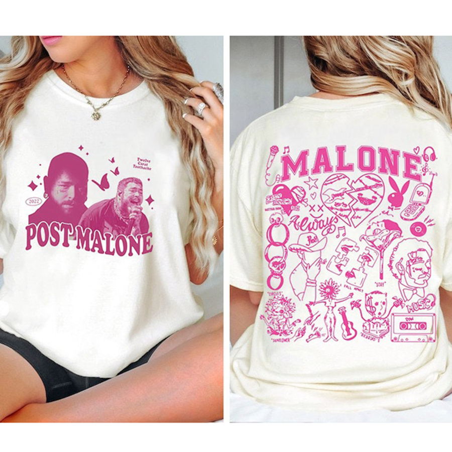 Post Malone Vintage Shirt, Post Malone Tour, Post Malone Concert Music Shirt