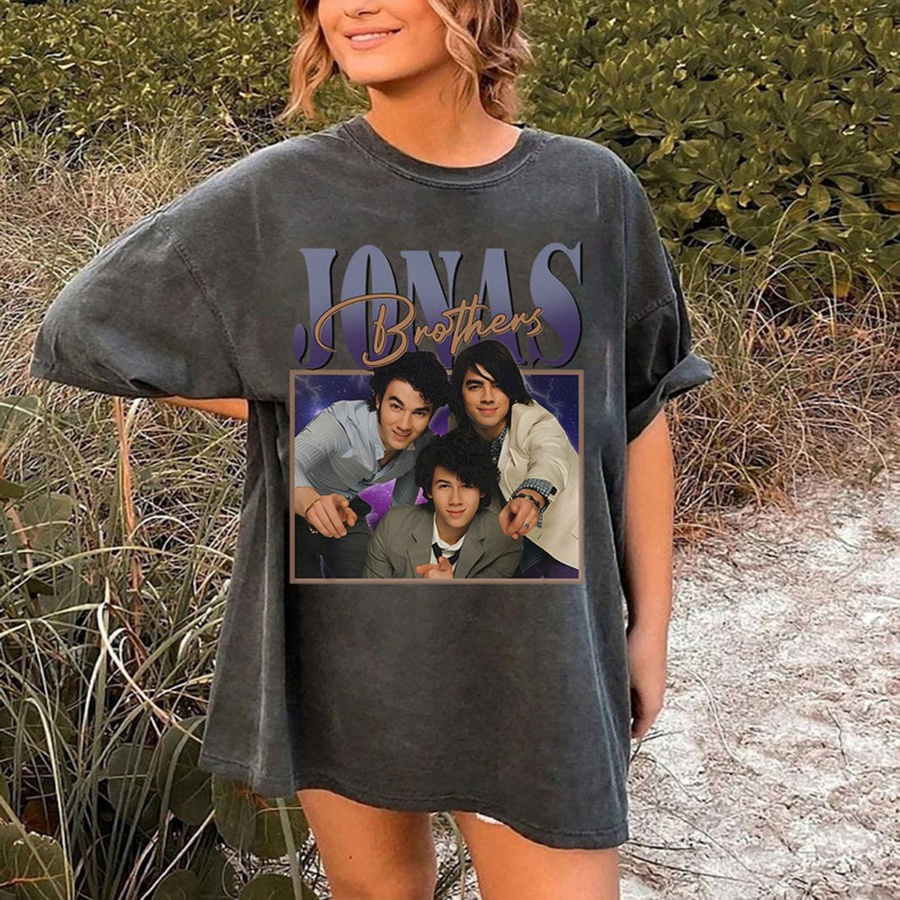 Jonas Brothers Vintage T-Shirt, Jonas Brothers Tour Shirt, Jonas 90S Tee,  Shirt
