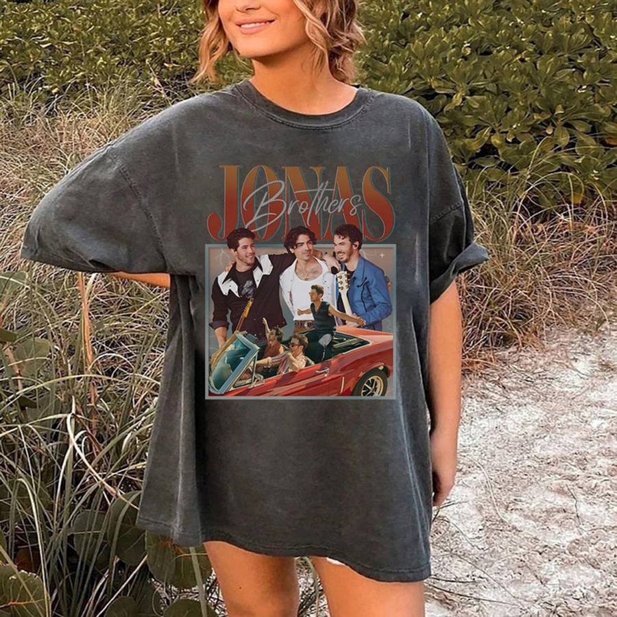 Jonas Brothers Vintage T-Shirt, Jonas Brothers Tour Shirt, Jonas 90S Tee,  Shirt