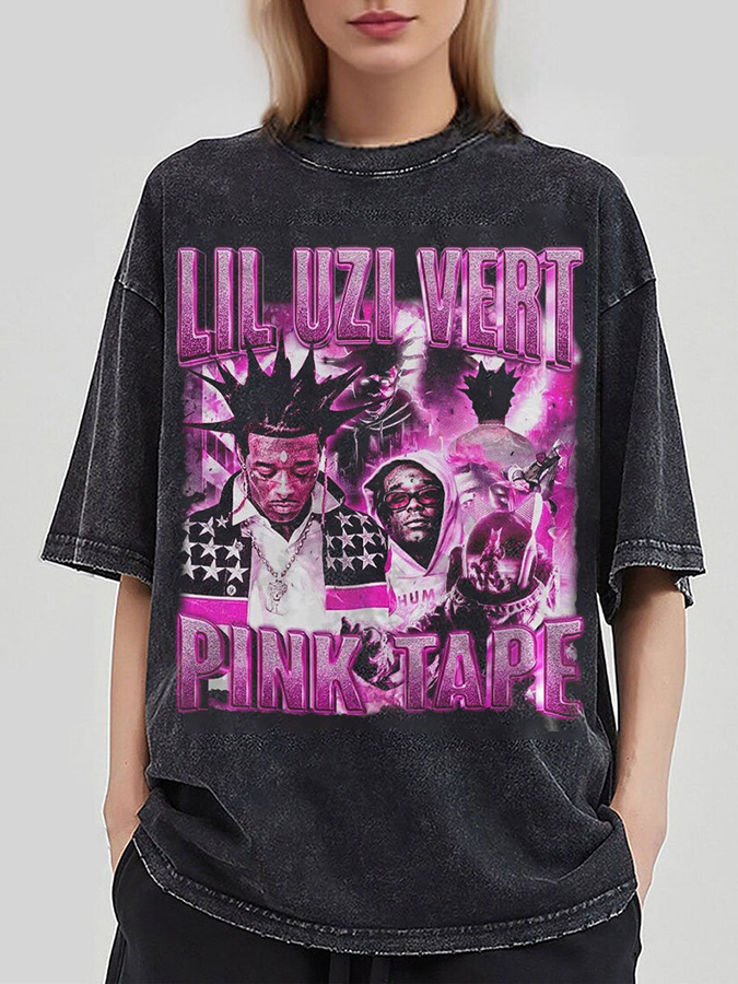 Lil Uzi Vert Rap Vintage T-Shirt, Lil Uzi Vert Pink Tape Album Y2K Shirt, Lil Uzi Vert Rapper Bootleg SweatShirt