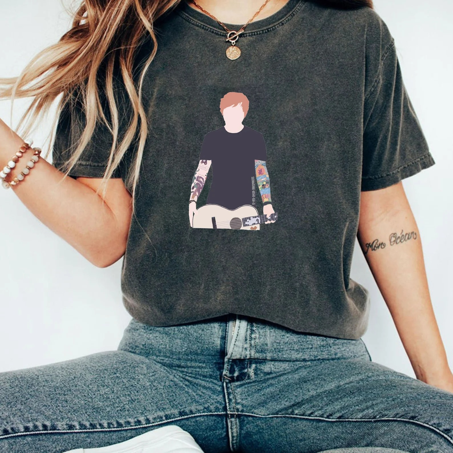 Vintage Ed Sheeran , Ed Sheeran The Mathematics Tour Shirt
