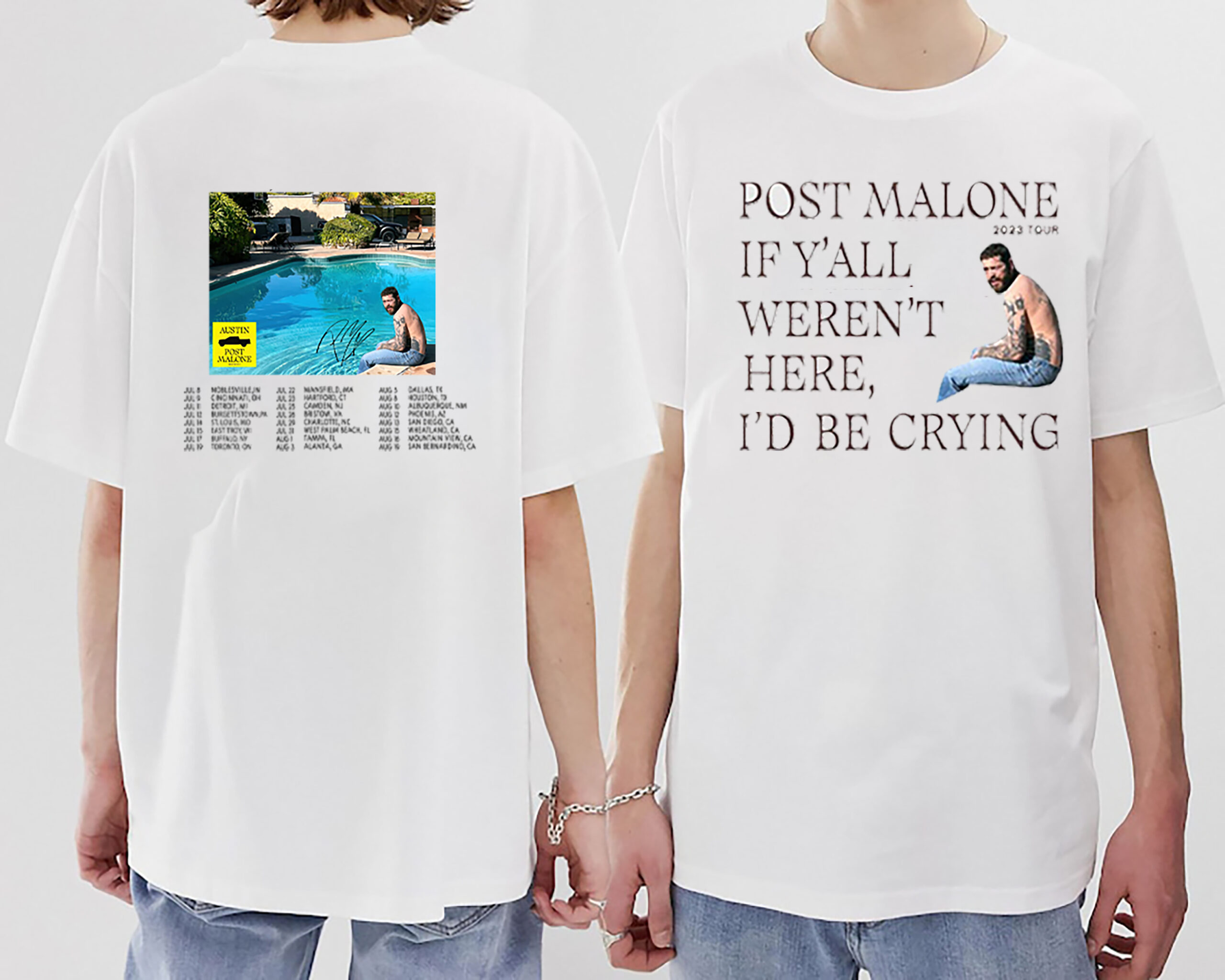 Post Malone ConcerShirt, 90S Vintage Merch Book Art Album World Tour Ticket Graphic Tee Gift V2
