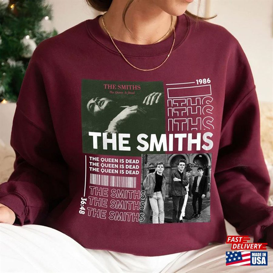 Aesthetic The Smiths T-Shirt Vintage Rock Band Sweatshirt