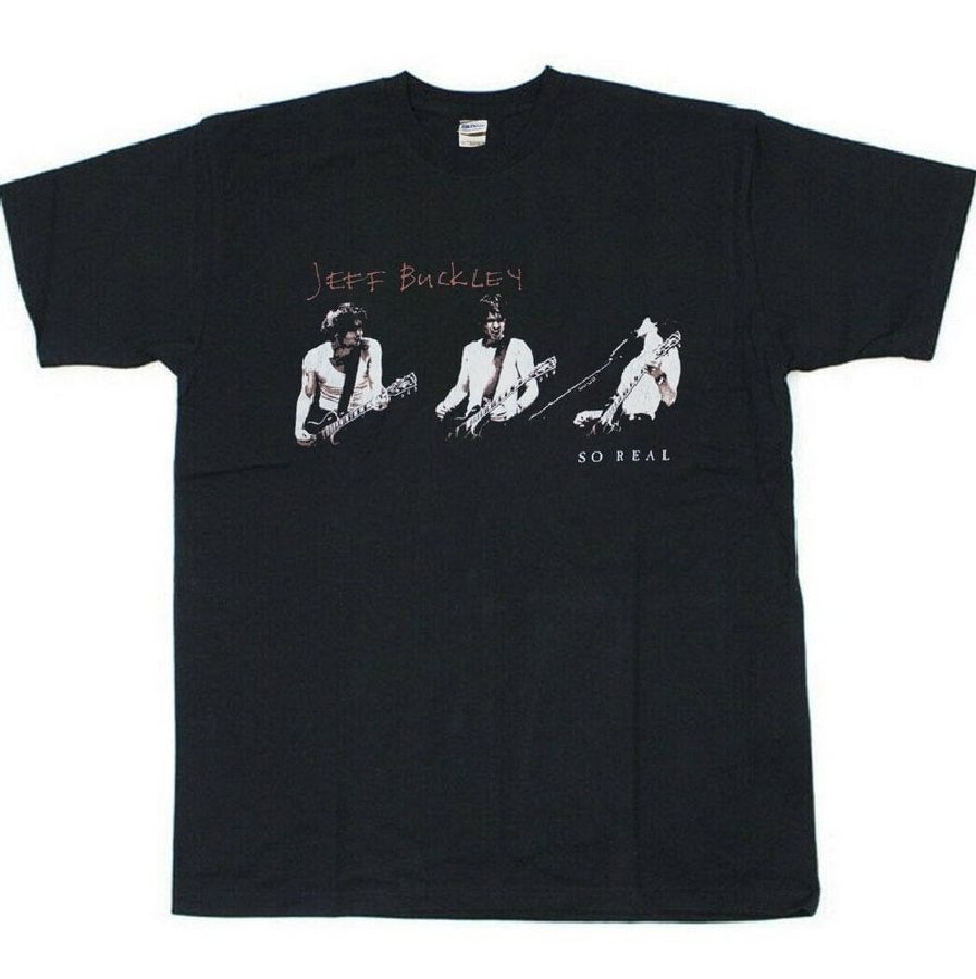 1994 Jeff Buckley So Real T-Shirt, Vintage 90S Jeff Buckley Tour Concert Tee