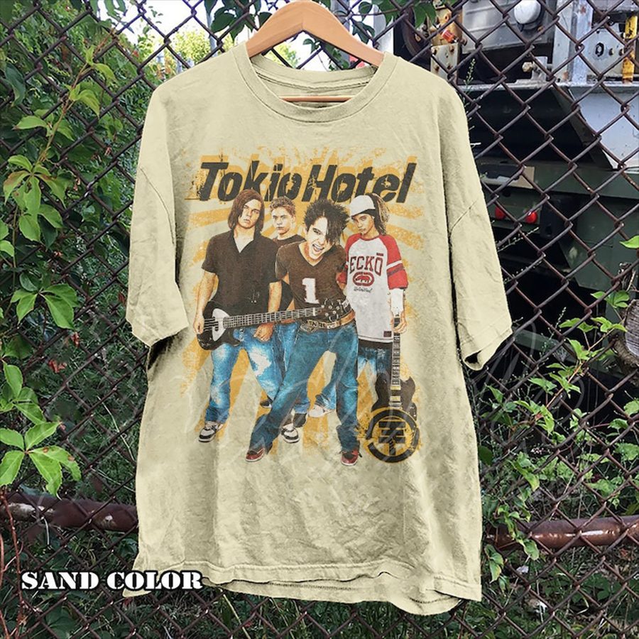 Vintage Tokio Hotel T-Shirt Gift For Him And Her, Tokio Hotel Vintage Unisex Shirt