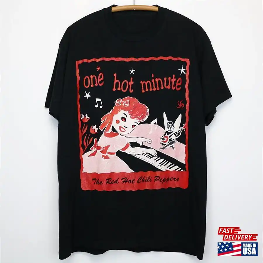 Red Hot Chili Peppers Shirt 1995 One Minute T-Shirt Rhcp Vintage Red Hot Chili Shirt