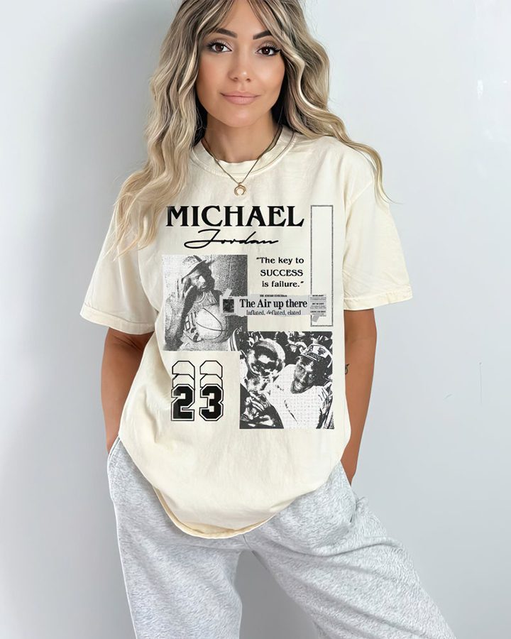 Michael Jordan Vintage Styled T-Shirt, Michael Jordan Shirt, Comfort Color Shirt