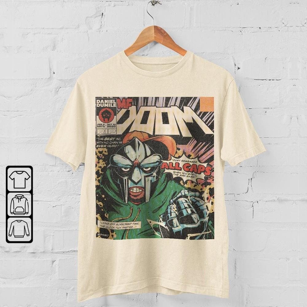 Mf Doom Shirt, Vintage Mf Doom Shirt