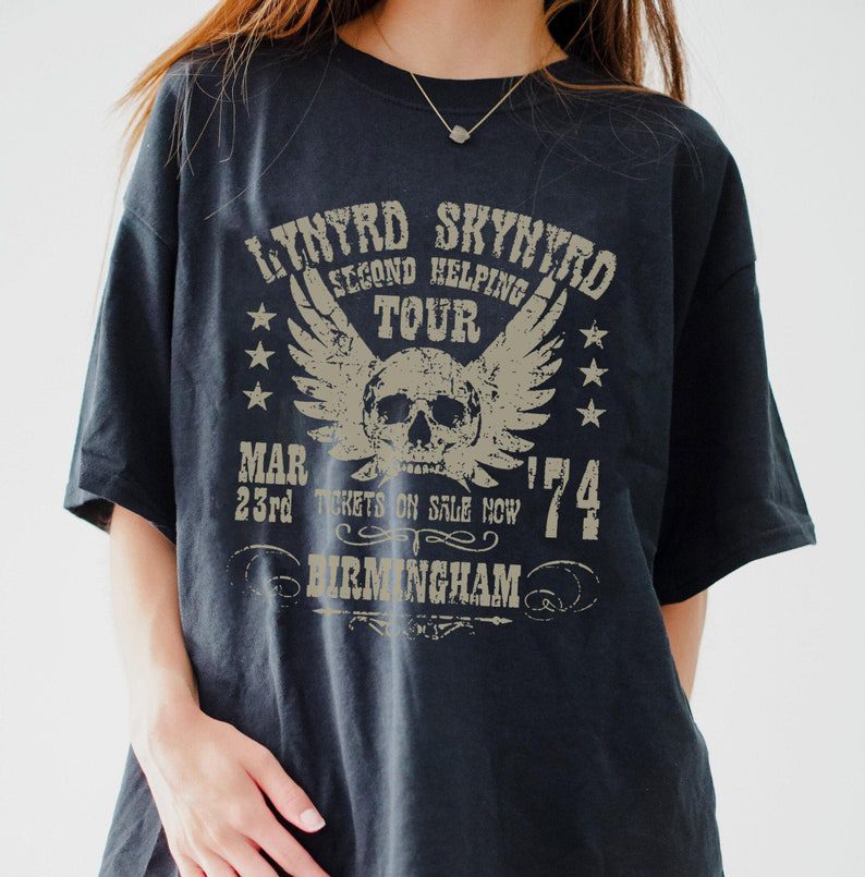 Vintage 1974 Lynyrd Skynyrd 90S Shirt, Lynyrd Skynyrd Vintage SweatShirt