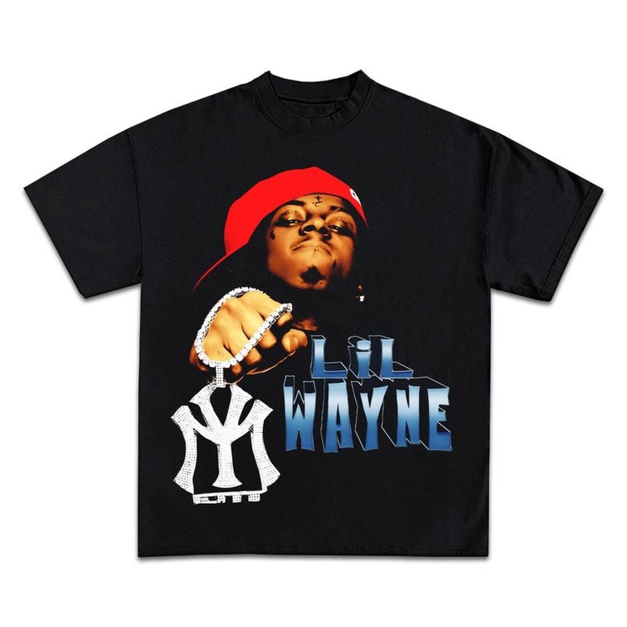 Lil Wayne T-Shirt, Rap Tee Vintage Style Concert Merch Graphic Tee