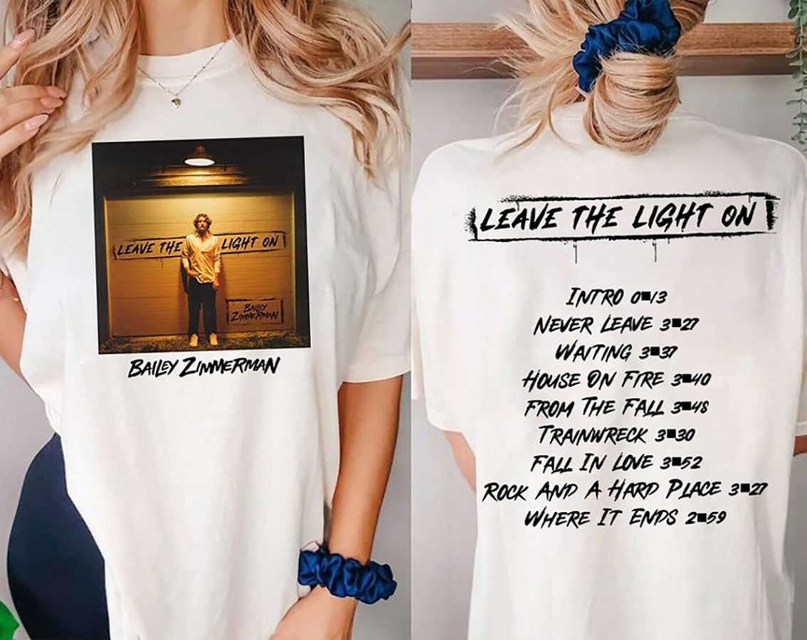 Vintage Bailey Zimmerman Tour Shirt, Bailey Zimmerman Country Music Shirt