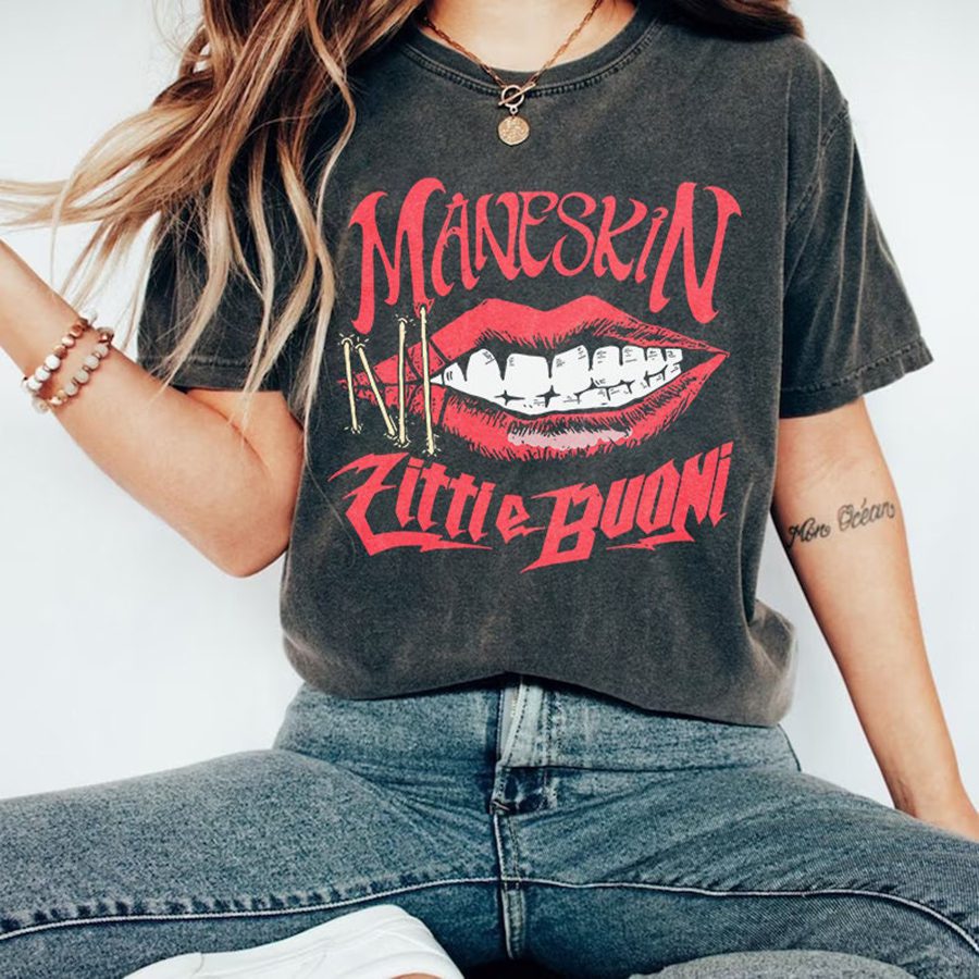 Vintage Maneskin Rush, Mneskin Band Shirt, Mneskin T-Shirt