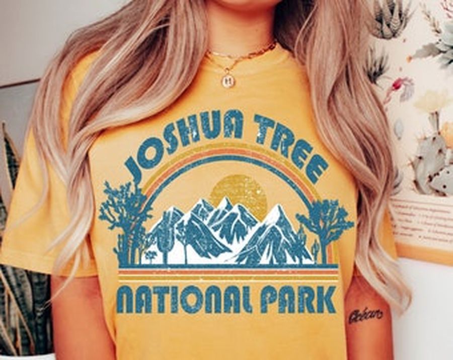 Joshua Tree Tee, Joshua Tree T-Shirt, Hippie Tee Vintage Inspired T-Shirt,  T-Shirt