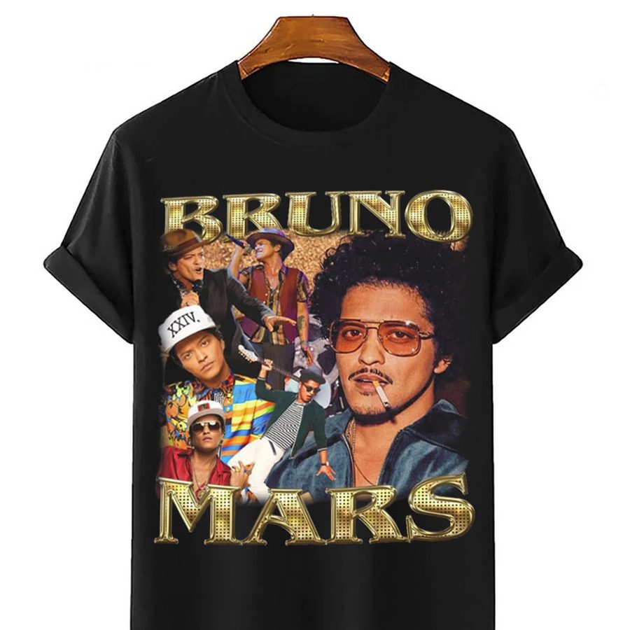 Bruno Mars Shirt, Bruno Mars Vintage 90S Gift For Fans T-Shirt