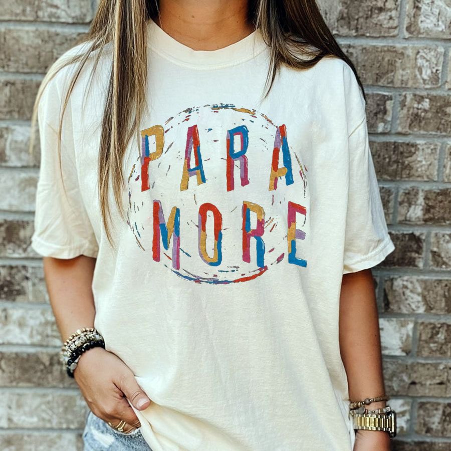 Vintage Paramore Rock Band Tour Shirt, Paramore Shirt