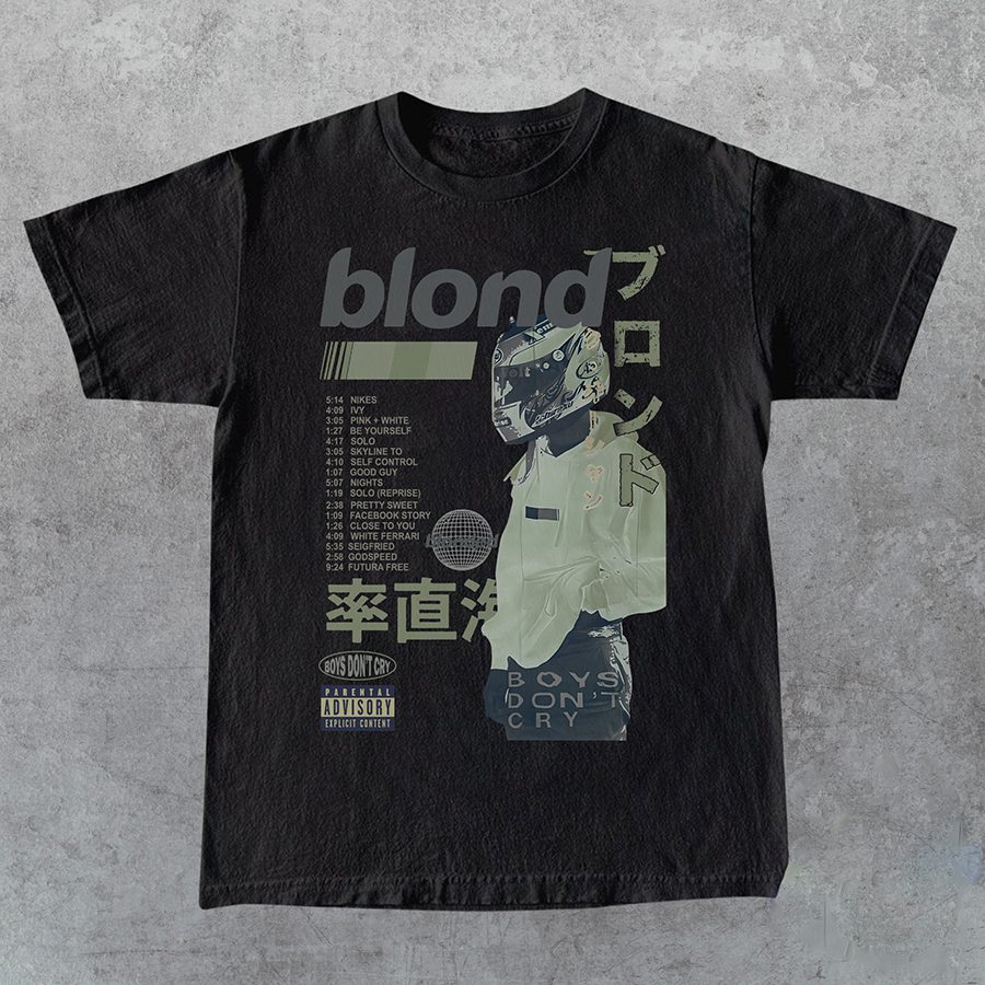 Frank Ocean Blond Album T-Shirt, Frank Blond Vintage 90S Style Graphic Shirt