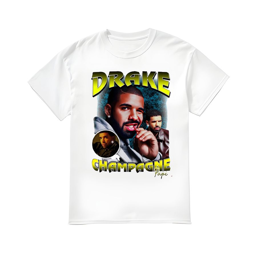 Drake Shirt, Champagne Papi Shirt, 90S Vintage Crop Top Shirt