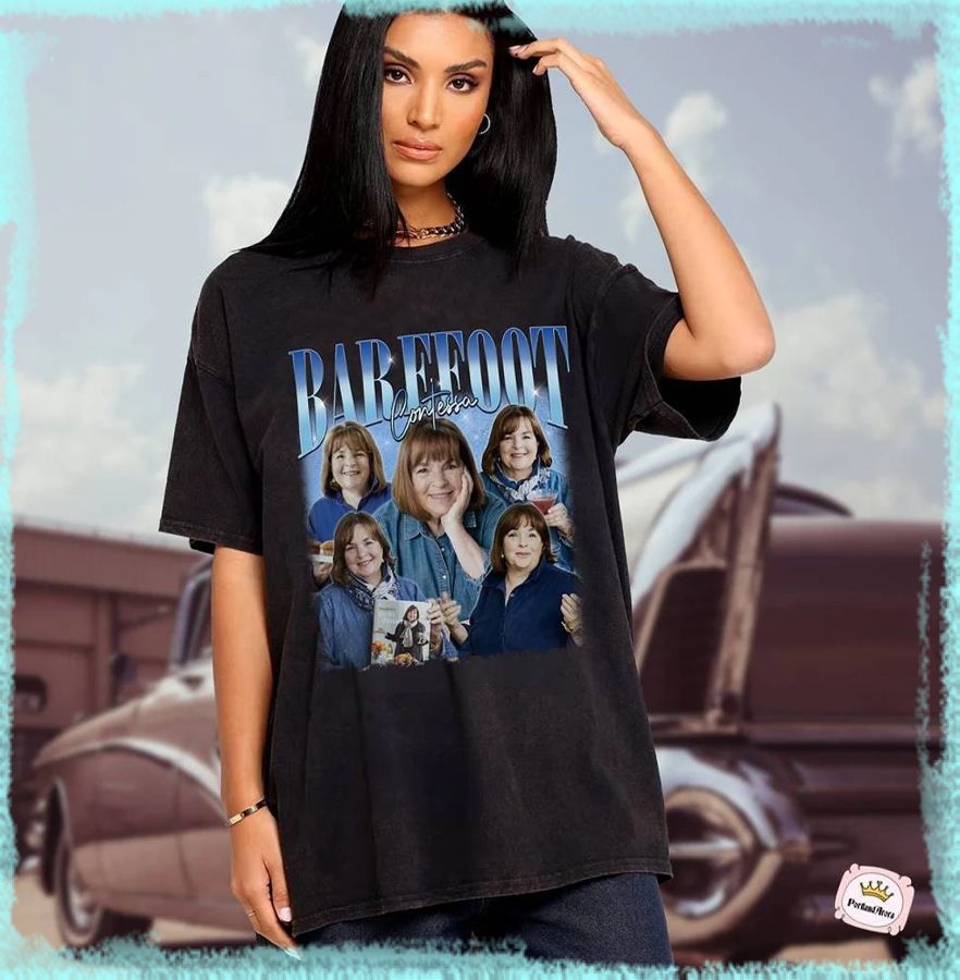 Barefoot Contessa Shirt, Barefoot Contessa Ina Garten Vintage 90S Bootleg Homage Shirt
