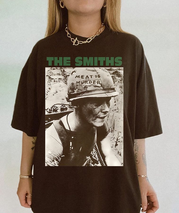 The Smiths Vintage T-Shirt, Meat Is Murder Tee, Vintage The Smiths 80S Tour Shirt, The Smiths Rock Band Shirt