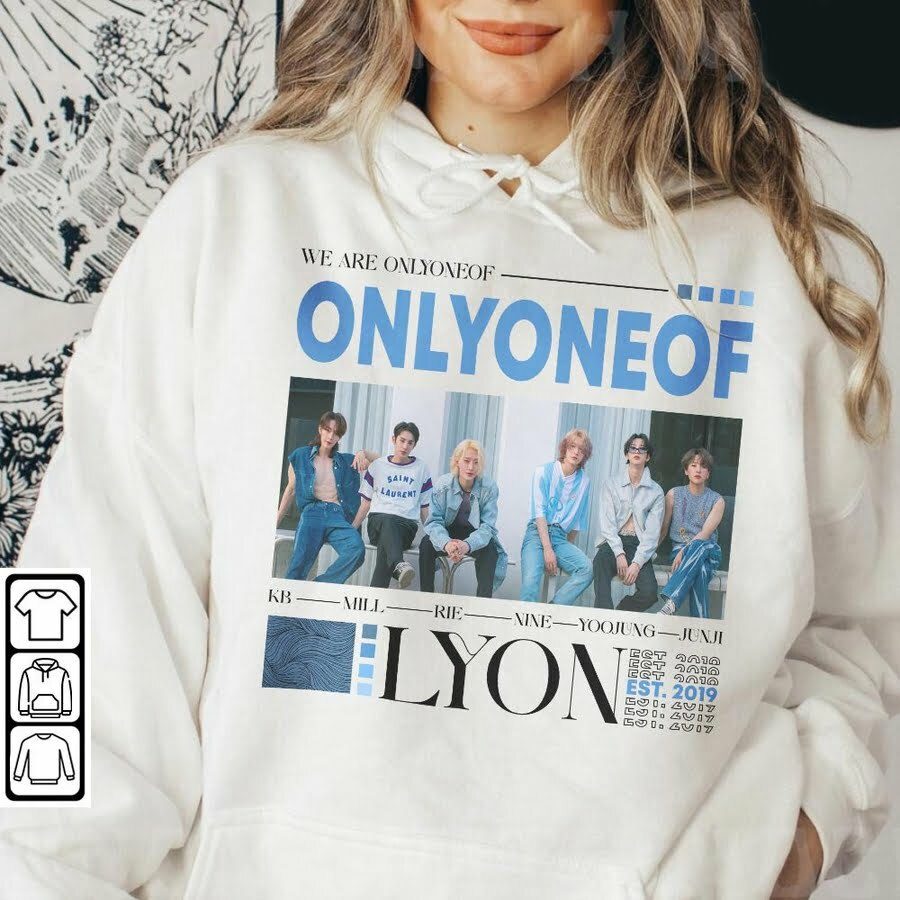 Vinatge Onlyoneof Hoodie, Onlyoneof Unisex Kpop Hoodie, Vintage Style Korean Pop SweaHoodie Hoodie Hoodie