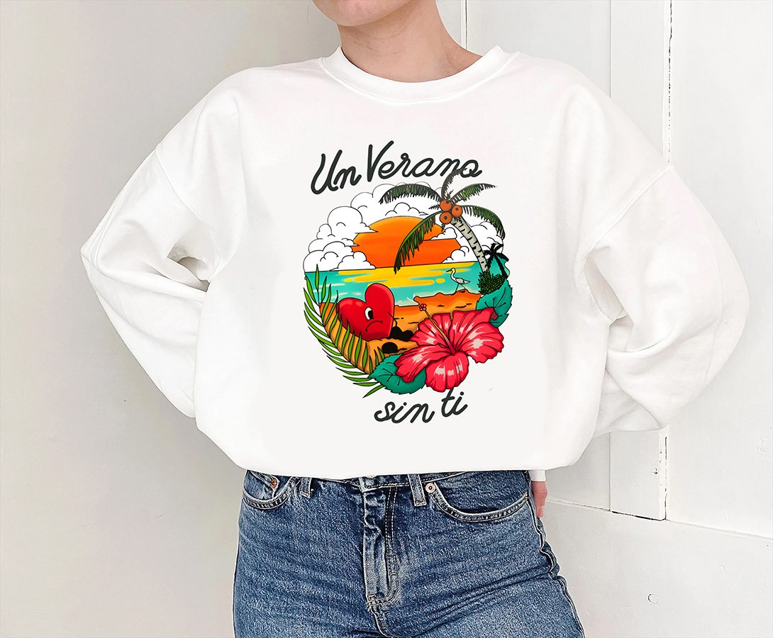 Bad Bunny Shirt, Bad Bunny SweatShirt, Bad Bunny Retro Shirt, Bad Bunny Rap Shirt